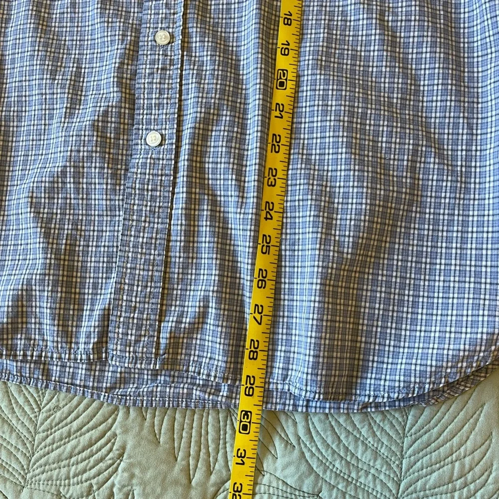 Dockers men’s long sleeve button down cotton shirt with front pocket. Size XL - Picture 6 of 8